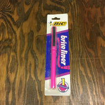 Vintage bic brite liner pocket highlighter pink still in original packag... - $19.75