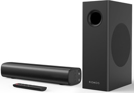 Smart Tv Sound Bars With Subwoofers: 2 In 1 Deep Bass Compact Soundbar W... - £56.99 GBP