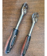2 Crescent Rubber Handled Ratcheting Socket Wrenches - $40.75 CAD