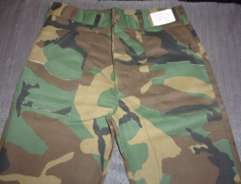 NEW  YOUTH BOYS WOODLAND BDU CAMO URBAN PANTS MADE IN THE USA SIZE 14 - £17.64 GBP