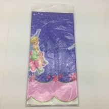 Disney Party Express Table Cover Tinker Bell Purple Pink White Flowers F... - $17.99