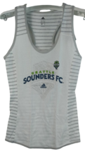 Adidas Mujer Seattle Sounders FC Tanque Pequeño - Blanco - £14.19 GBP