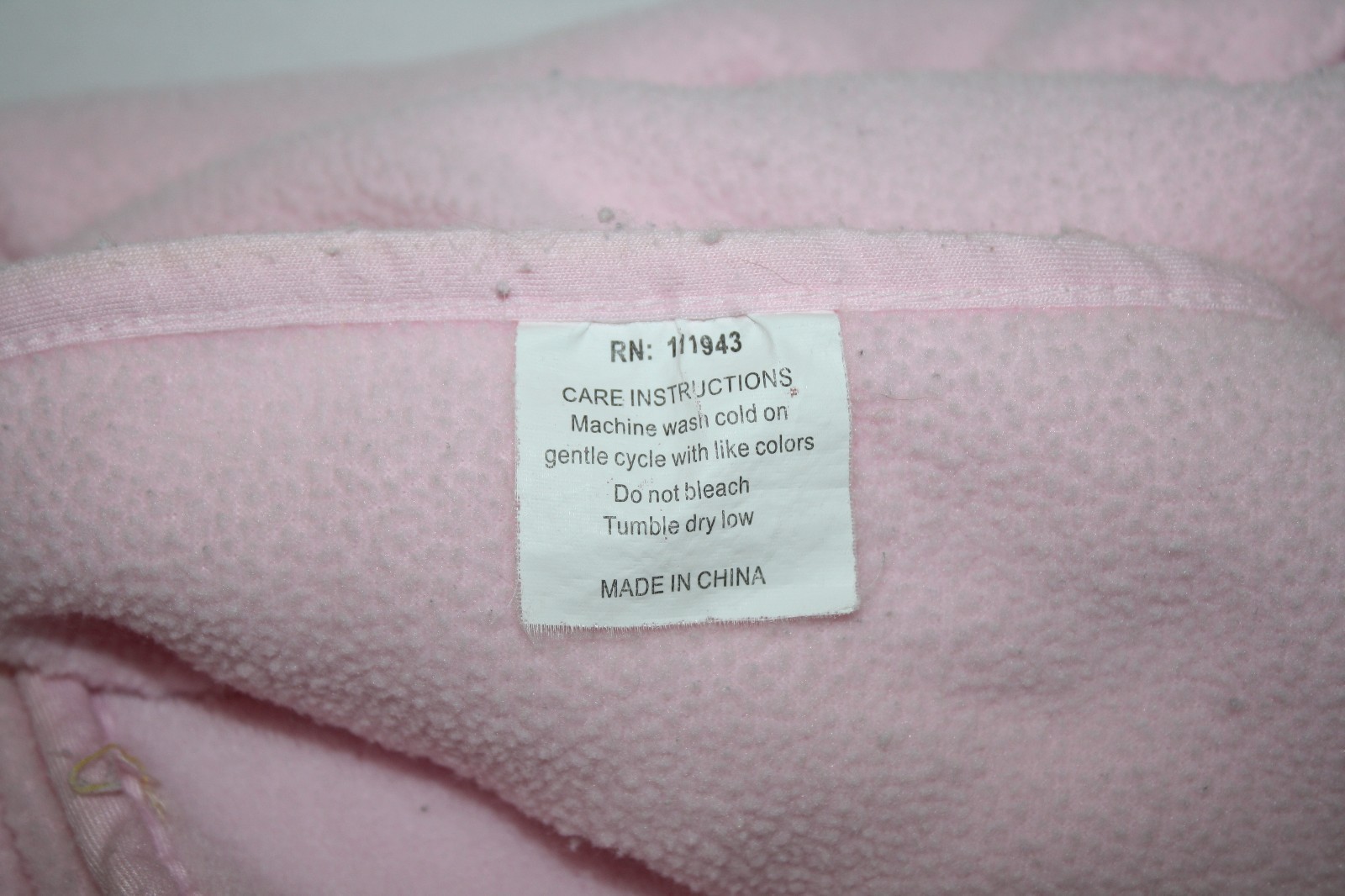 Northpoint Girls Baby Blanket Butterflies Flower Soft Pink Fleece 40" RN111943 Item image 6