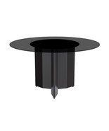LeisureMod Zevro Round Dining Table with Sintered Stone/Glass Tabletop i... - $25,859.13 MXN+