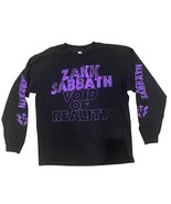 ZAKK SABBATH ZAKK WYLDE VOID OF REALITY LONG SLEEVE T-SHIRT PURPLE BLACK... - $46.71