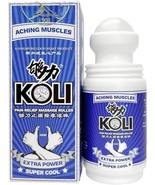Koli Super Cool Pain Relief Massage Roller 60ml 够力冰凉超酷感止痛按摩滚轮 - $10.89