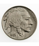 1935 5C Buffalo Nickel in Choice BU Condition, Excellent Eye Appeal, Ful... - £37.13 GBP
