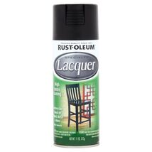 Rust-Oleum High Lustre Coating Specialty Spray Lacquer, Black, 11 Oz. - $15.45 CAD