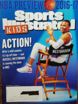 Russell Westbrook, CJ McCollum, CJ Beathard @ Sports Illustrated KIDS  Nov 2016 - £4.65 GBP