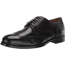 Cole Haan Men&#39;s Gramercy Derby Wigtip Ox  3E (EEE) C29552 Black Shoes Si... - $180.58