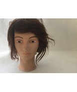 Viola 0893mqm Cosmetology Mannequin Head Brown Hair - $375.81 MXN