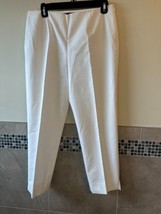 NWOT LAFAYETTE 148 White Cotton Blend Cropped Pant SZ 8 - $98.01