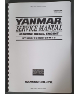 120GSM YANMAR 3YM30 3YM20 2YM15 MARINE DIESEL ENGINE SERVICE WORKSHOP MA... - $70.63 CAD