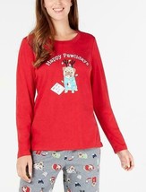 Family pajamas-Created By macy&#39;s, Only TOP- Women&#39;s Pawlidays - Size: 2XL - £7.73 GBP