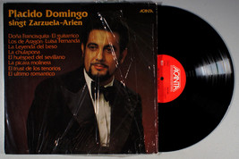 Placido Domingo - Singt Zarzuela-Arien (1975) Vinyl LP • IMPORT • Opera - $222.85 MXN