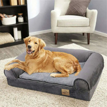 Orthopedic Dog Bed with Bolster | Waterproof, Washable Cover (L, XL, XXL) - $111.99+
