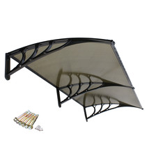 40*80'' Canopy Window Awning Cover Door Hollow Sheet Uv Rain Snow Protection - £81.86 GBP