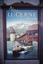 1968 Poster Lucerne Switzerland Ektachrome 126 Slide - £2.71 GBP