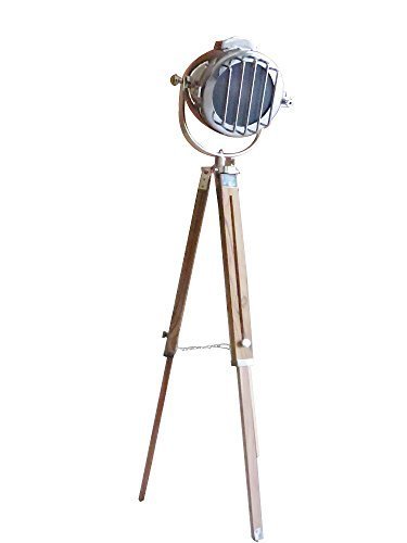 Hollywood Vintage Marine Search Light 45" Floor Lamp By NauticalMart - $137.61