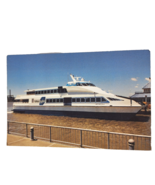 Postcard M.V. Intinoli Catamaran Ferry Boat Ship Chrome Unposted - $6.94 CAD