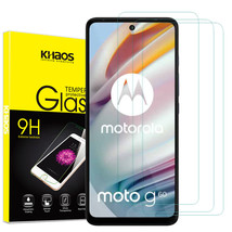 3x Ks For Motorola Moto G40 Fusion / Moto G60 HD Tempered Glass Screen Protector - £17.57 GBP