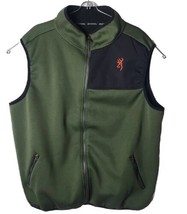 Browning Men 2XL Green Full Zip Vest - £54.60 GBP