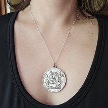 Vintage 1971-1996 Silver Disney World Necklace - $34.99