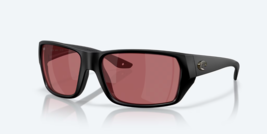 NEW Costa Del Mar TAILFIN POLARIZED Sunglasses Black / Rose Glass 580G Lens - $148.49