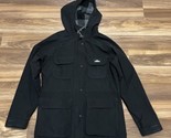 Penfield Jacket Men&#39;s XS Black 80/20 Kasson Mountain Parka Hooded Fleece... - $80.74