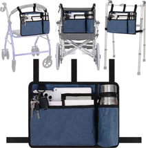 Supregear Walker Bag with Cup Holder, Water-Resistant Wheelchair Pouch F... - £20.03 GBP