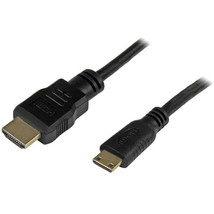 Startech.Com HDMIACMM6 6FT Mini Hdmi To Hdmi Cable M/M High Speed Mcro Hdmi Adap - £32.31 GBP