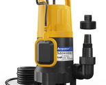 4948GPH Submersible Drain Pump with Automatic Float Switch, Remove Clean... - $169.39