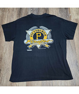 Vintage 90s Pittsburgh Pirates Black MLB T-Shirt Large Single Stitch Mad... - €25,39 EUR