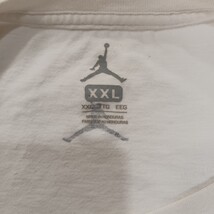 Air Jordan Men's White Short Sleeve Graphic T-shirt Size 2XL Chest 50" image 4