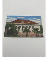 Vtg Postcard Lithograph US Post Office San Marcos Texas 1940s Linen - £9.77 GBP