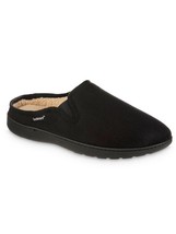 ISOTONER Mens Hoodback Microsuede Slippers Black Size XL (11/12) $48 - NWT - £14.42 GBP