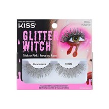 KISS Halloween Limited Edition Glitter Witch False Eyelashes, 1 Pair - - £10.29 GBP