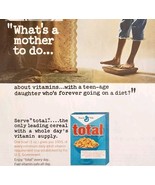 1965 General Mills Total Cereal Advertisement Breakfast Foods Health DWII15 - $556.66 MXN