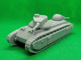 1/72 scale - French AMX Tracteur C heavy tank prototype, World War Two, 3D print - £9.43 GBP