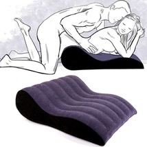 Inflatable Wave Pillow Multifunctional Positioning Cushion Ramp Body Pillow Port - £56.88 GBP