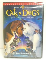 Cats &amp; Dogs DVD Goldblum Perkins Family Fun Laugh Humor Entertainment Gift NEW - £7.90 GBP