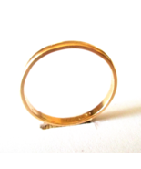 New 14K Yellow Gold Domed Wedding Band Ring, 2mm wide, Size 6 - $113.84