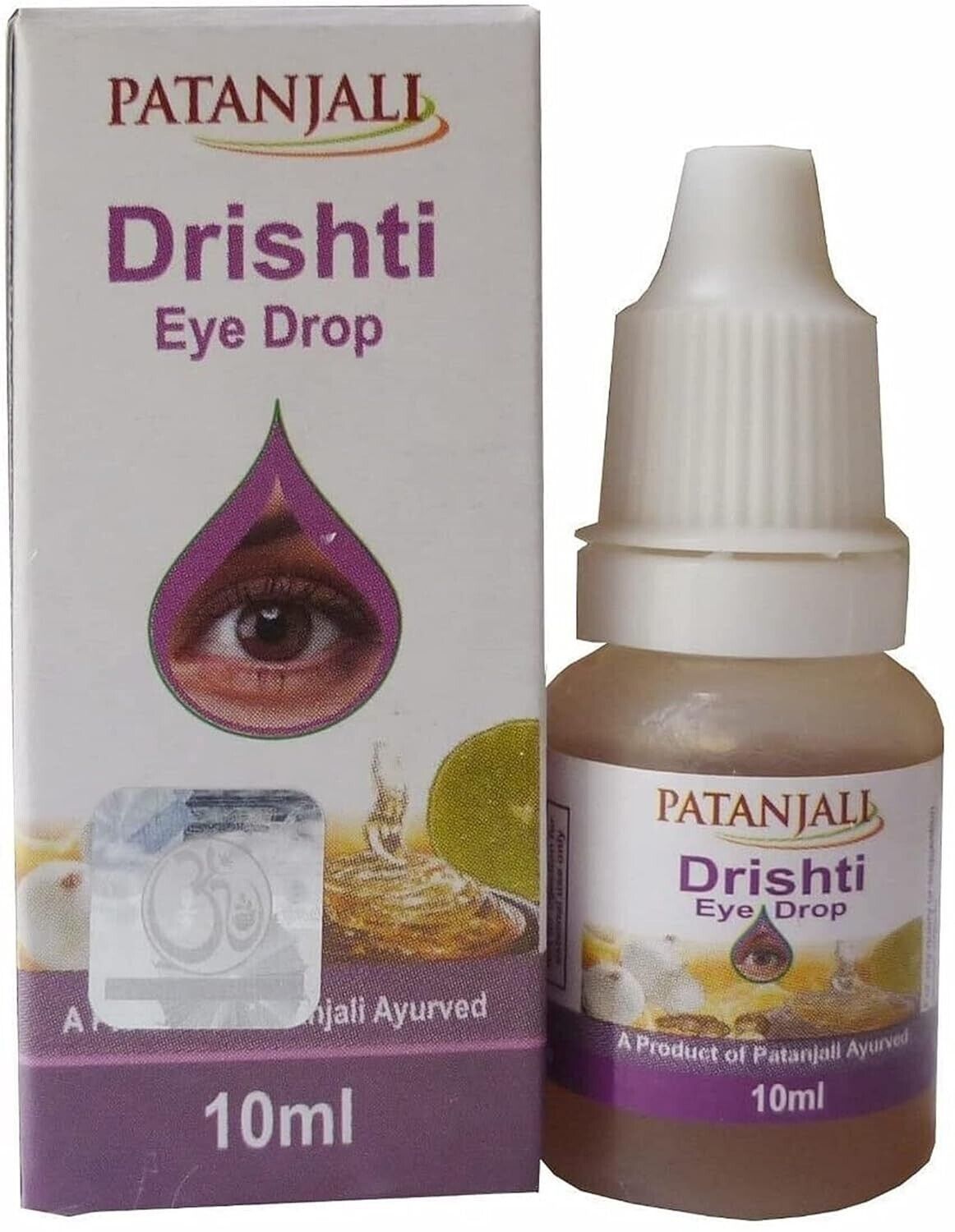 5x Patanjali Drishti Eye Drops Cataract Eye Drop 100 Natural