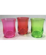 Set Of 3 Kool-Aid Man Face Plastic Cups By Bradshaw International - £11.80 GBP