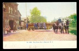 Vintage Postcard UDB PCK Series No 3560 Fire Truck 1 Bayonne New Jersey ... - £10.27 GBP