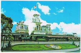 Postcard Walt Disney World Railroad Main Street Magic Kingdom - £2.31 GBP