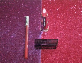 Rimmel Moisture Renew Lipstick Rouge A Levres #130 Damaged /Unsealed + Lip Liner - £8.34 GBP