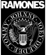 The Ramones Rock Group Presidential Seal Logo T-Shirt Size SMALL, NEW UN... - £11.35 GBP