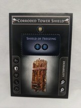 Path Of Exile Exilecon Corroded Tower Shield Of Freezing Magic Trading Card - £46.73 GBP