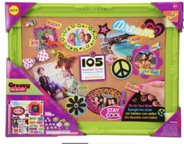 ALEX Toys Craft Groovy Pin Board Kit Peace Sign  Stickers Ribbons New - £19.87 GBP